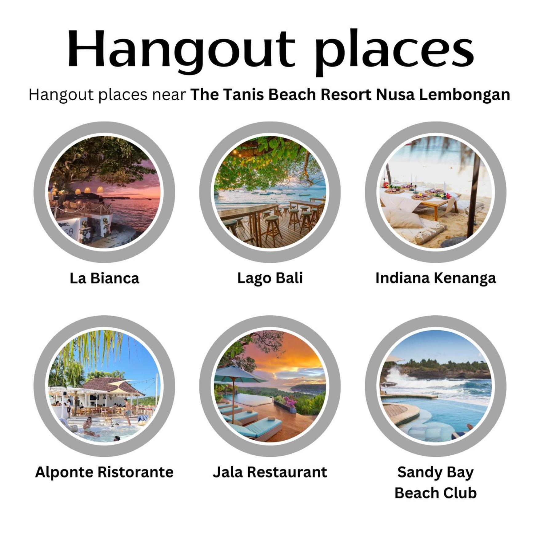 The Tanis Beach Resort Nusa Lembongan Exterior photo